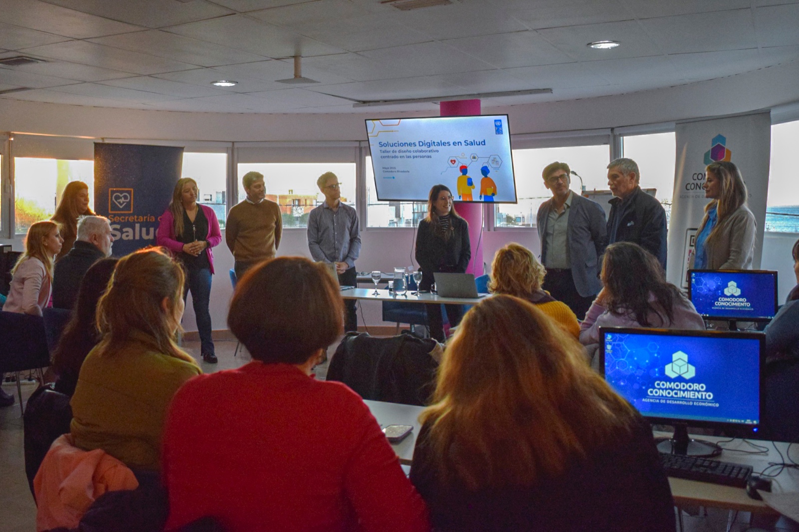 Integrantes de las áreas Municipales participan de la capacitación presencial dictada por el Programa de las Naciones Unidas para el Desarrollo