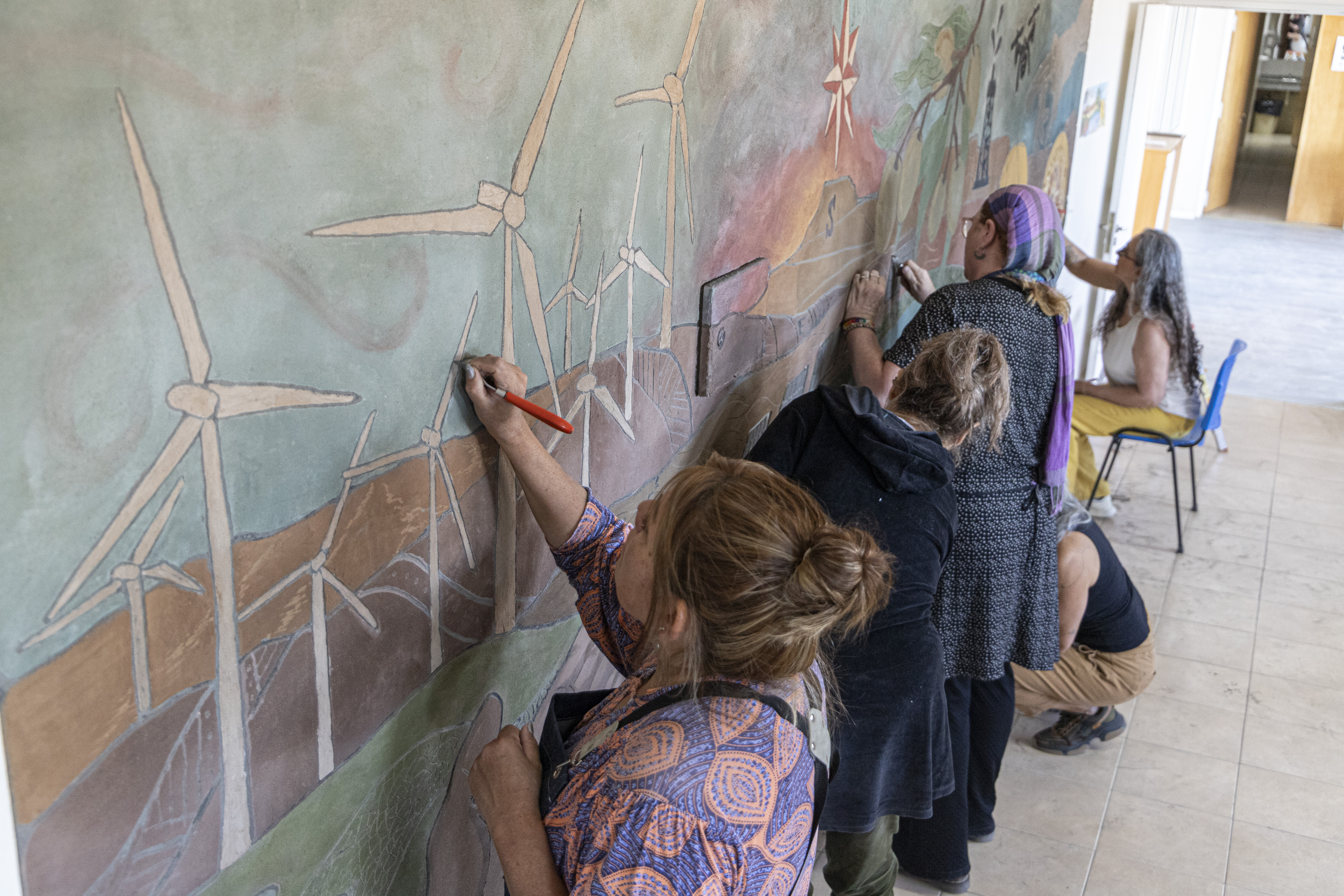 Comodoro Conocimiento impulsa una capacitación en técnicas de bioconstrucción y técnicas híbridas