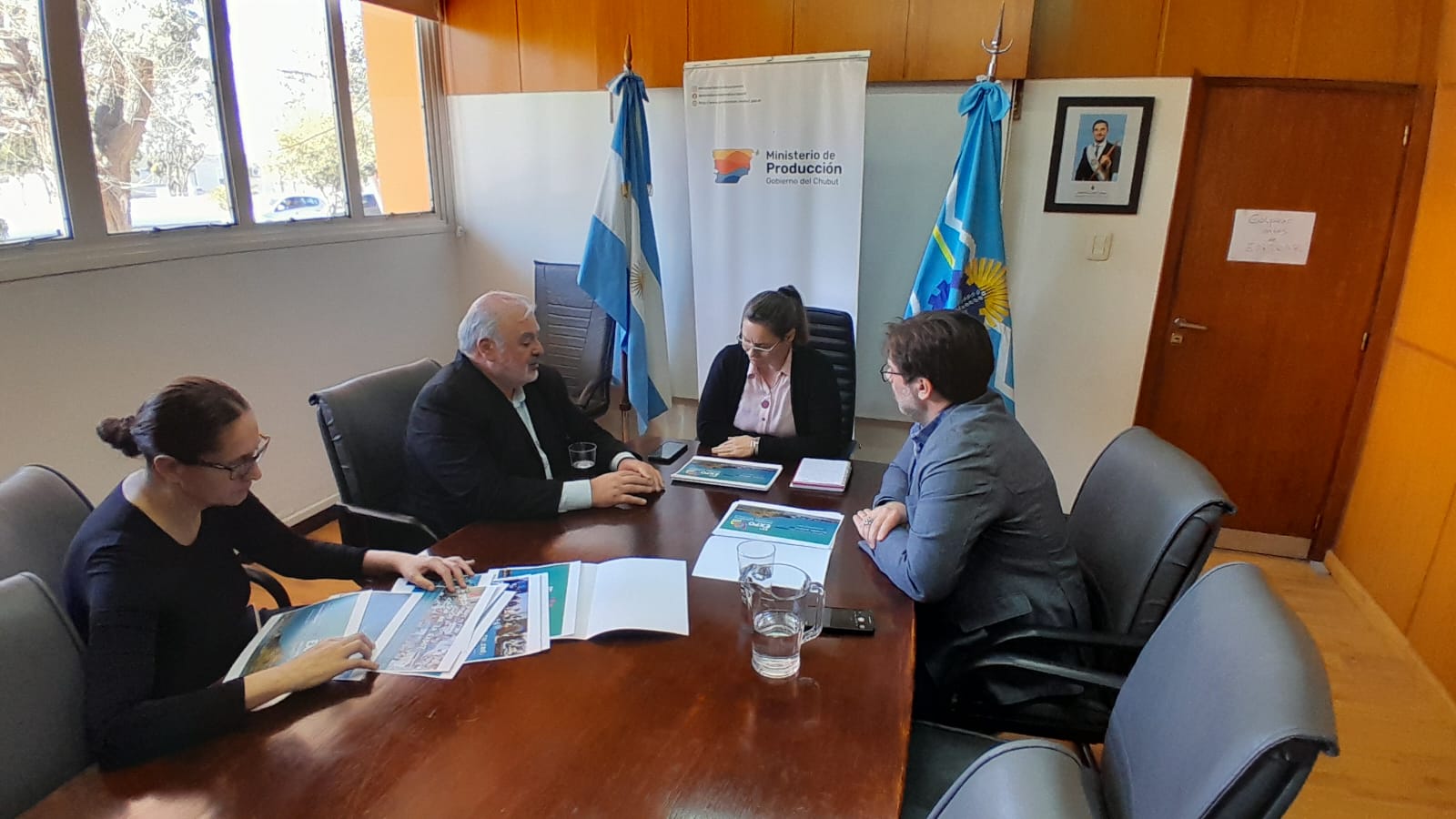 Comodoro Conocimiento presentó la 11ª Expo Industrial al Ministerio de la Producción y se avanza en una agenda de trabajo