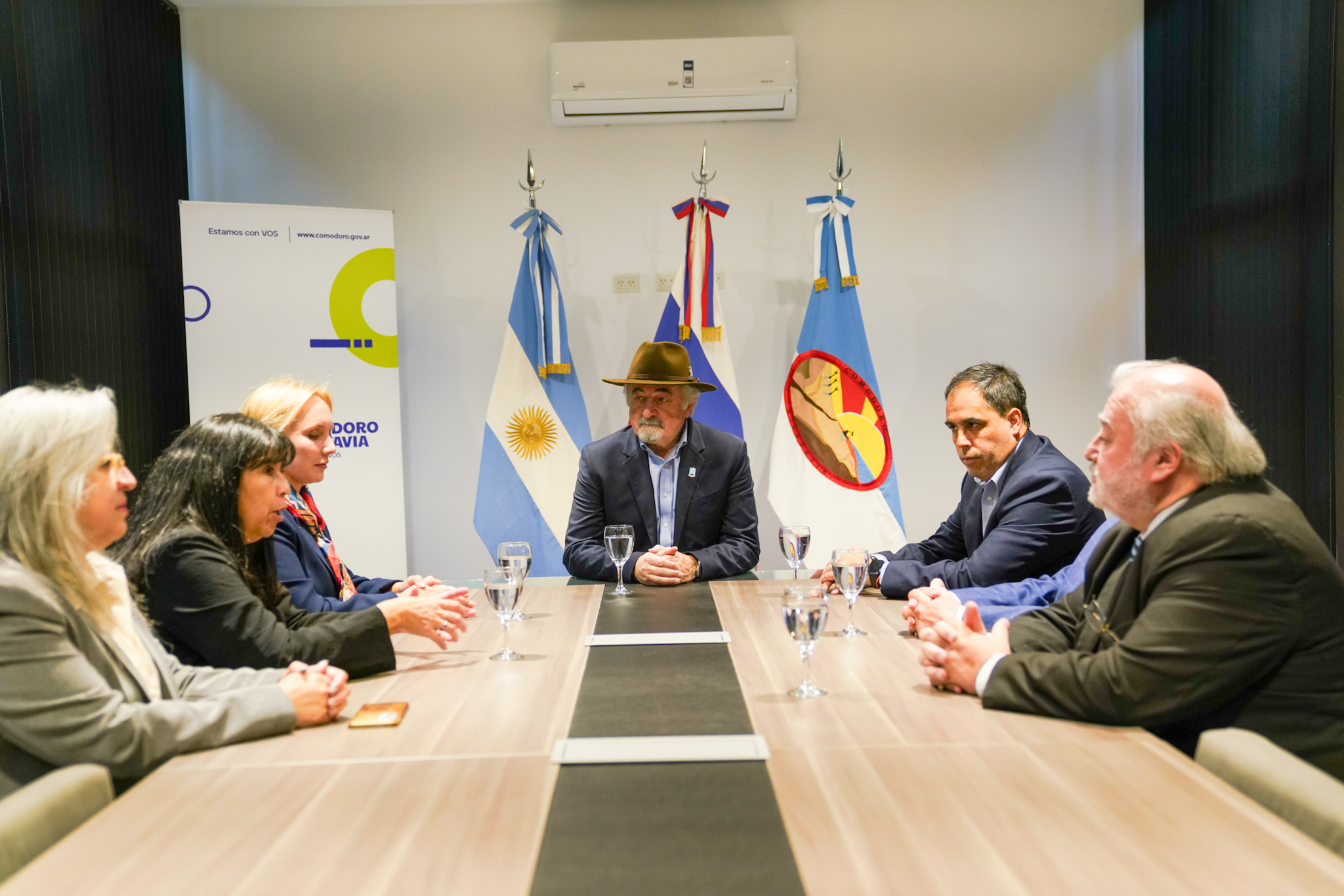 El Municipio recibió la visita protocolar de la representante comercial de Rusia en Argentina