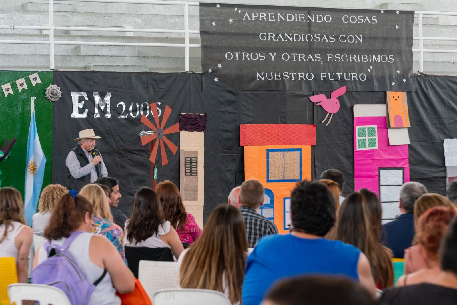 Concluyó el ciclo lectivo 2024 de la Escuela Municipal con la presencia del intendente municipal