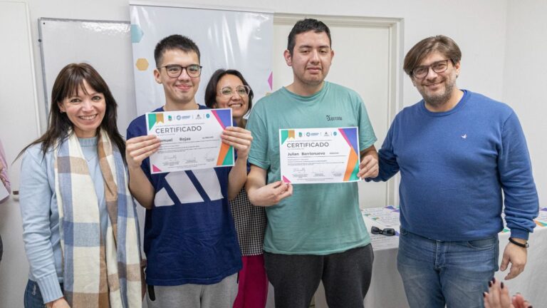 Personas con discapacidad recibieron su certificación en Buenas Prácticas de Manufacturas