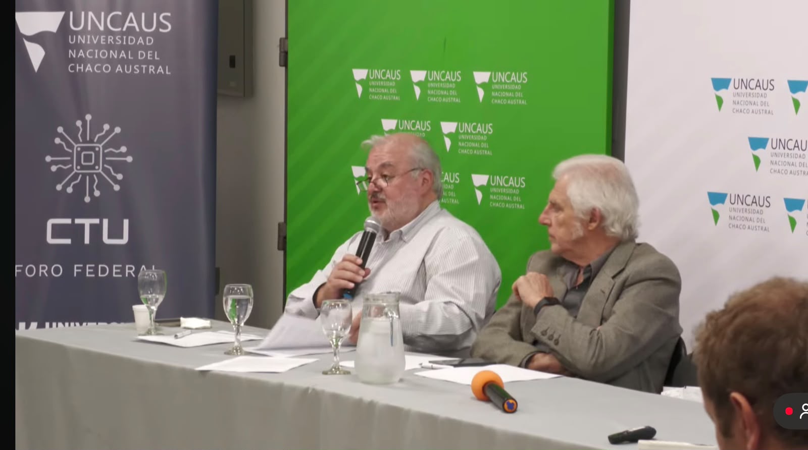 Rubén Zárate participó en las III Jornadas del Foro Federal de Ciencia, Tecnología y Universidad en Chaco